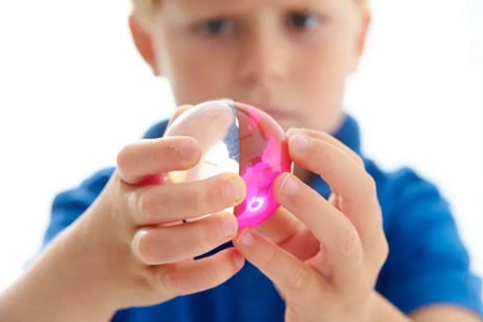 Sensorische Halbkugeln - Transparent, 8 Stk.