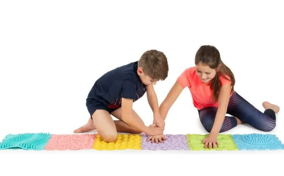 Sensorische Puzzlematten, 6-Teilig