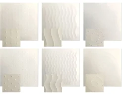 Sensorisches Papier 30 X 30 Cm - 36 Stk.