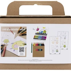 Set - Zeichne Niedliche Monster