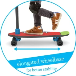 Skatieskootie 2-In-1, Schwarz