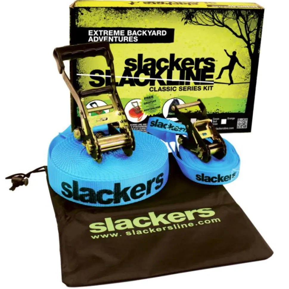 Slackers Slackline Mit Hilfsseil