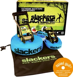 Slackers Slackline Mit Hilfsseil