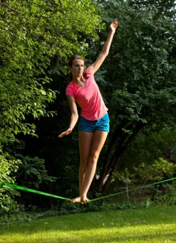 Slackers Slackline Mit Hilfsseil