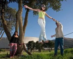 Slackline Balancierset - Fortgeschritten / Aktiv
