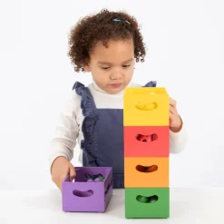 Sortier Die Kisten Nach Farben - Gemuse Und Obst