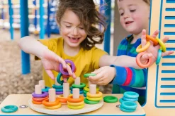 Sortier- Und Stapelspiel Regenbogen Mit Ringen