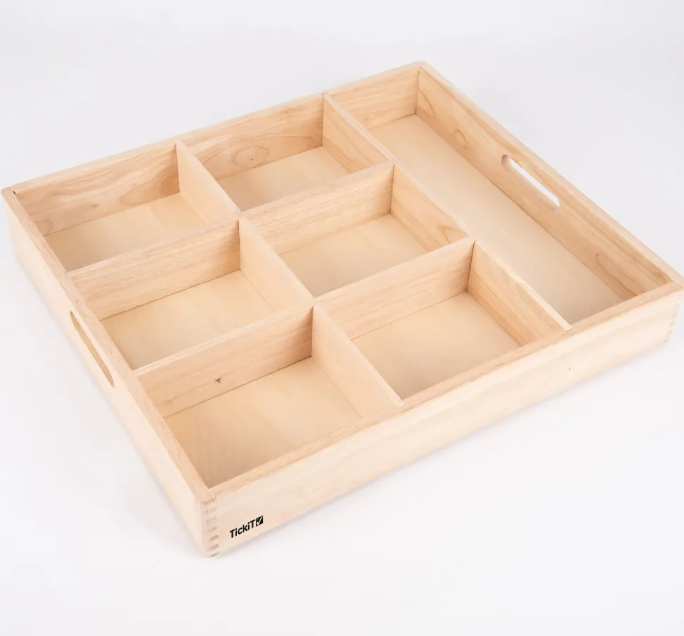 Sortierkasten Aus Holz, 7 Facher