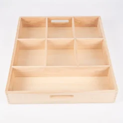 Sortierkasten Aus Holz, 7 Facher