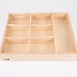 Sortierkasten Aus Holz, 7 Facher