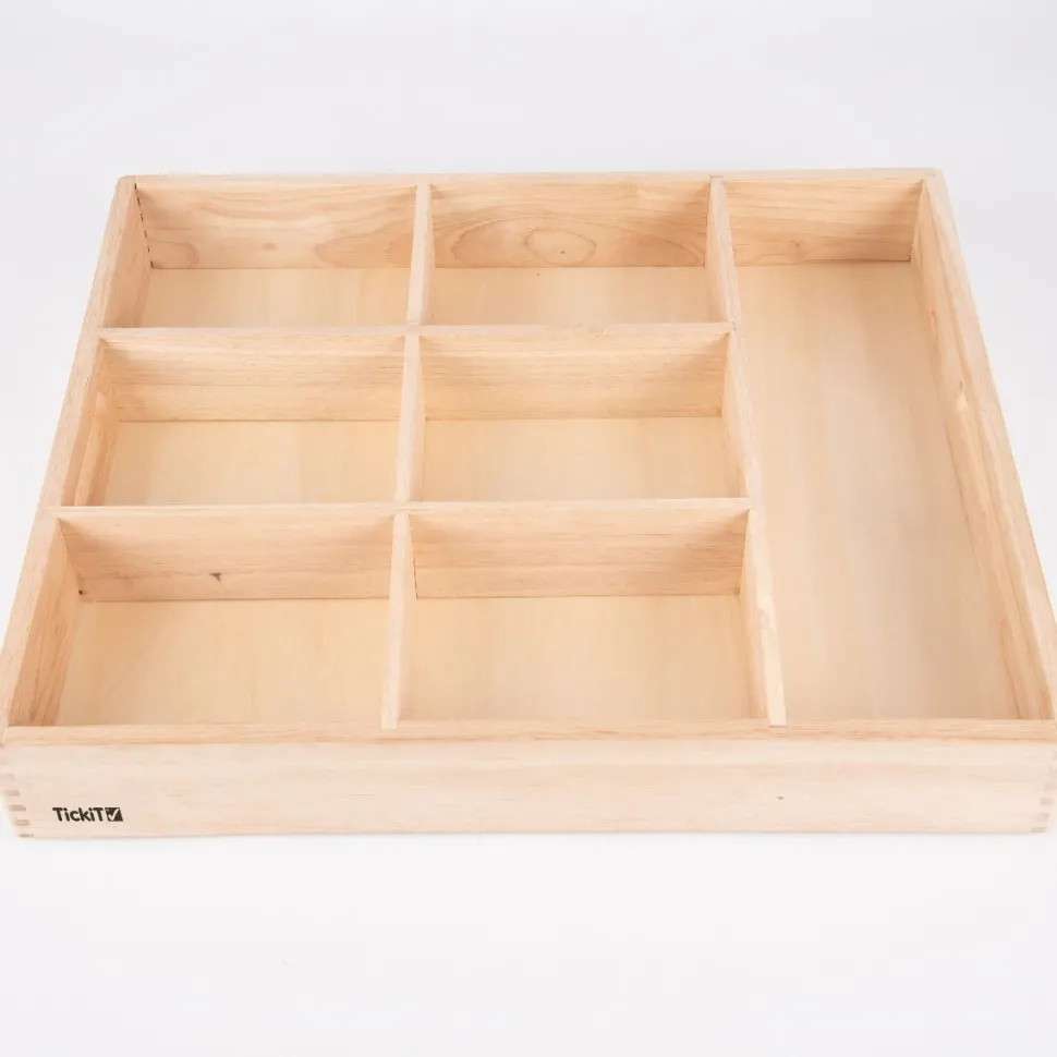 Sortierkasten Aus Holz, 7 Facher