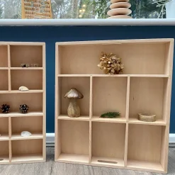 Sortierkasten Aus Holz, 7 Facher