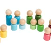 Sortierset - Holzfiguren, 16-Teilig