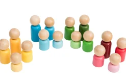 Sortierset - Holzfiguren, 16-Teilig