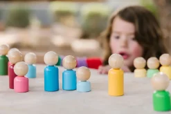 Sortierset - Holzfiguren, 16-Teilig