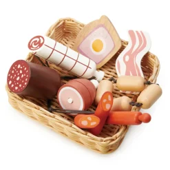 Spielessen - Wurstkorb, 7 Teile