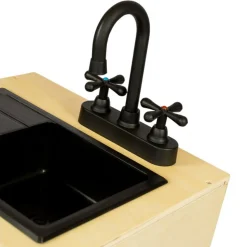 Spielkuche - Spulmaschine M. Waschbecken, Kirsche