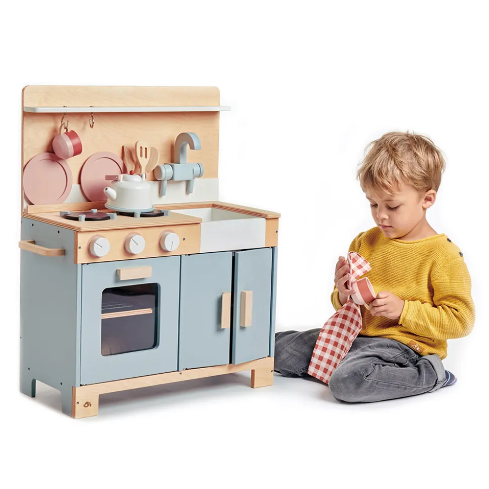 Spielkuche Aus Holz, 16 Teile