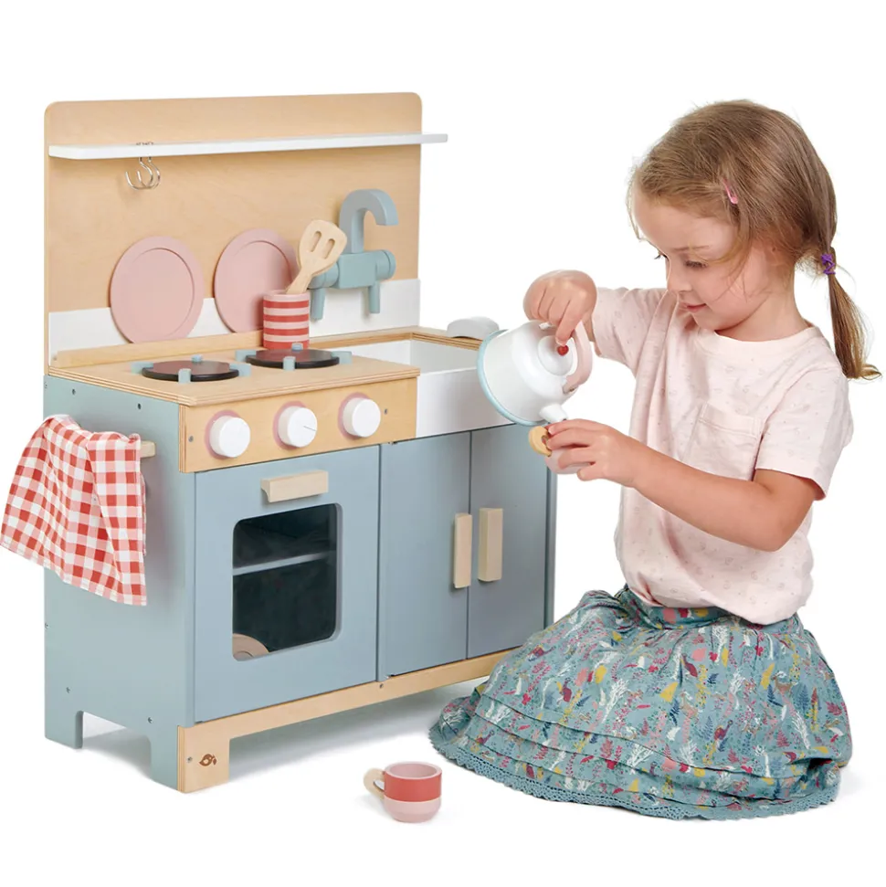 Spielkuche Aus Holz, 16 Teile