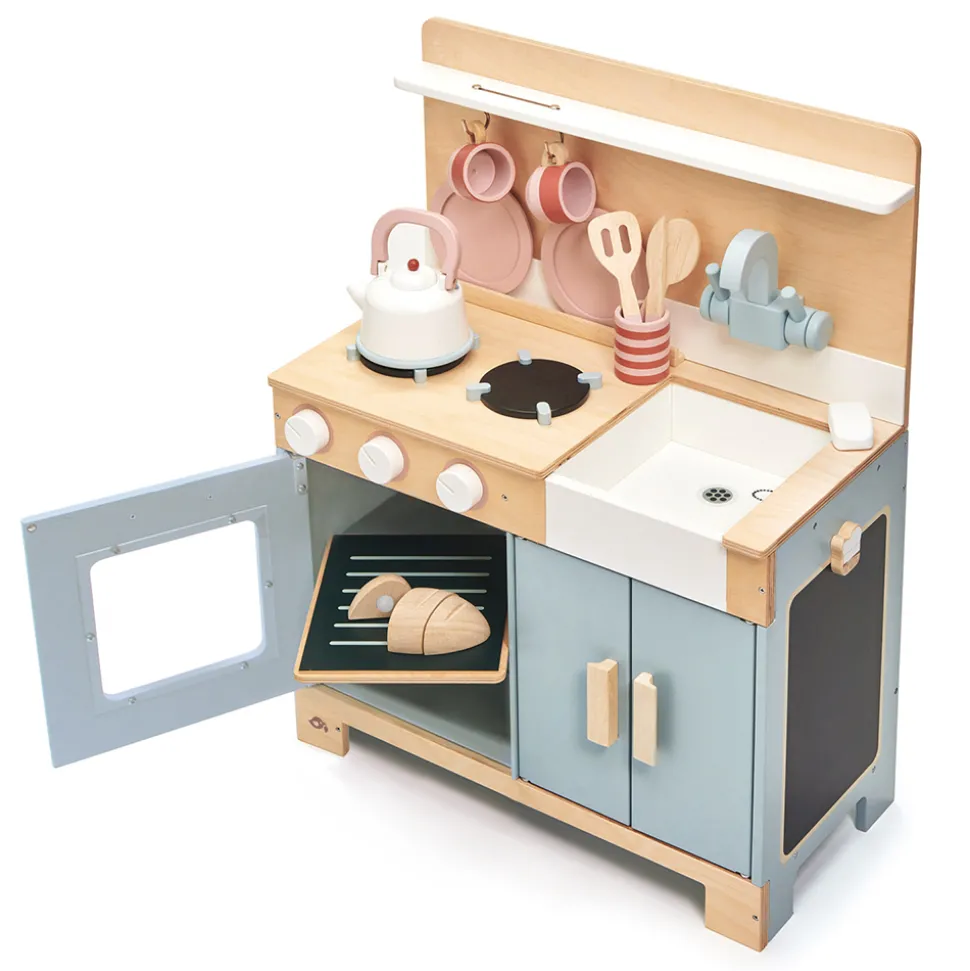 Spielkuche Aus Holz, 16 Teile