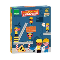 Stapel- Und Balancespiel Baustelle