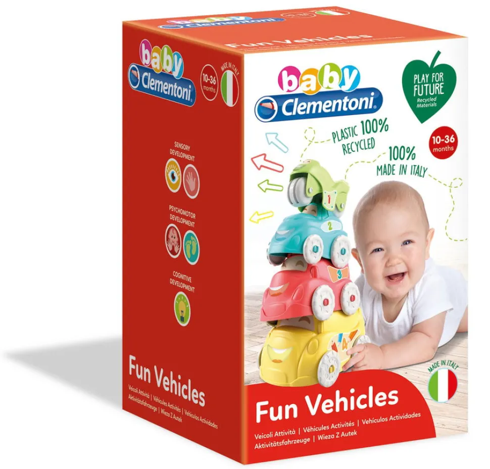 Stapelfahrzeuge Aus 100% Recyceltem Plastik