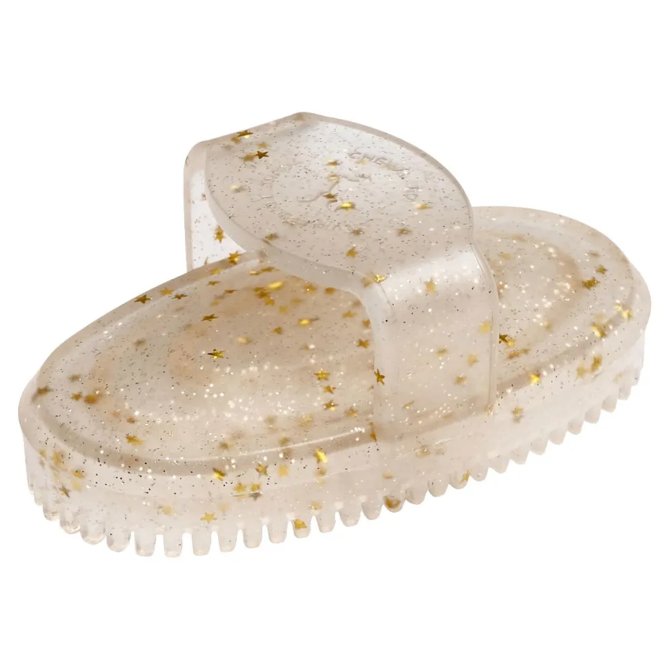 Steckenpferd Zubehör - Gummistriegel Gold