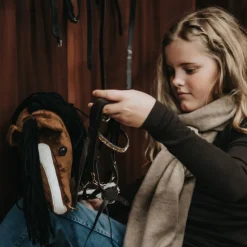 Steckenpferd Zubehör - Zaumzeug M. Strass, Pink