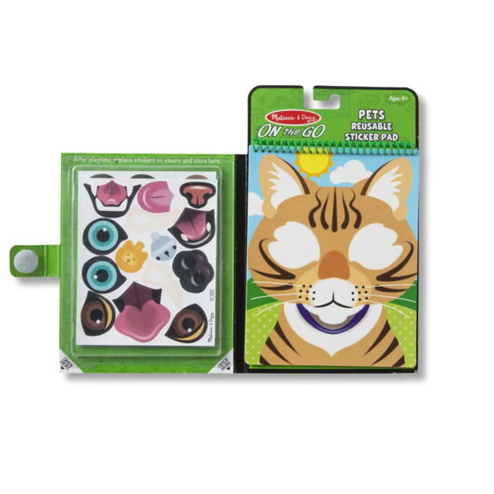 Stickerbuch - Gesichter Von Haustieren