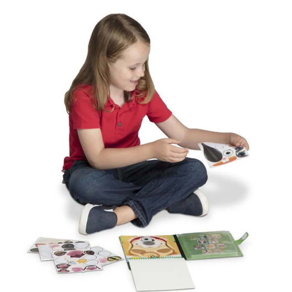 Stickerbuch - Gesichter Von Haustieren