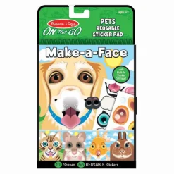 Stickerbuch - Gesichter Von Haustieren