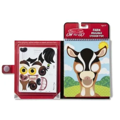 Stickerbuch - Gesichter Von Bauernhoftieren