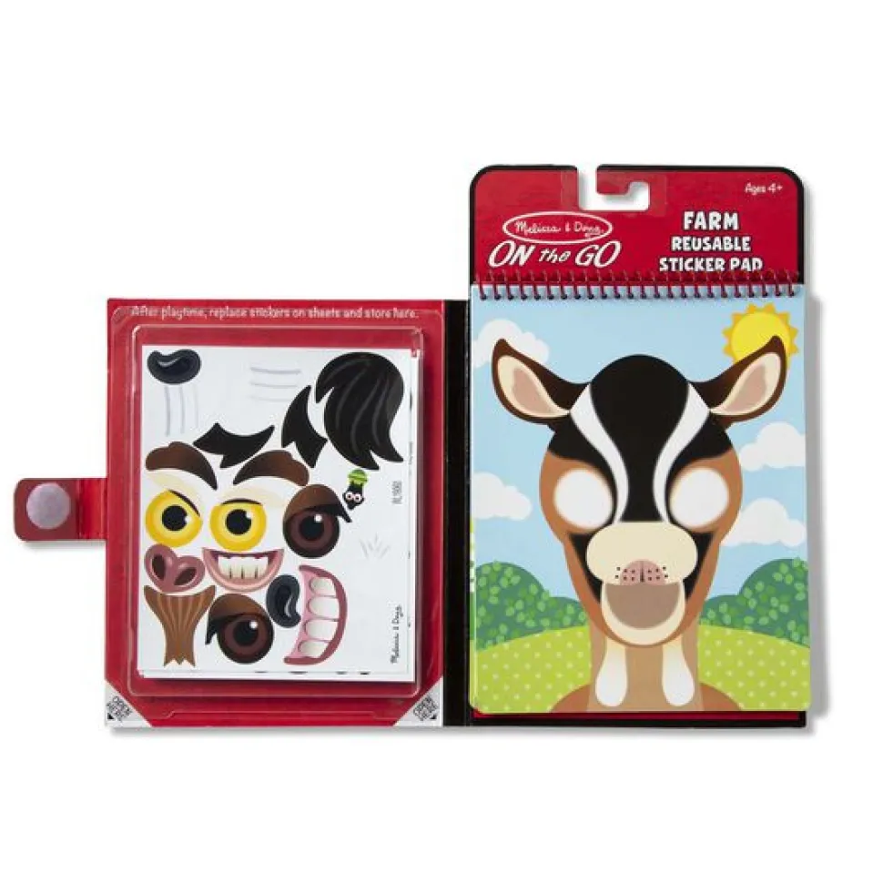 Stickerbuch - Gesichter Von Bauernhoftieren