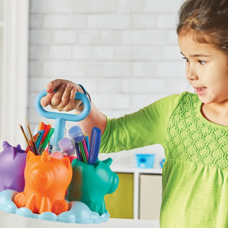 Stiftehalter Einhorner, 5 Stk.