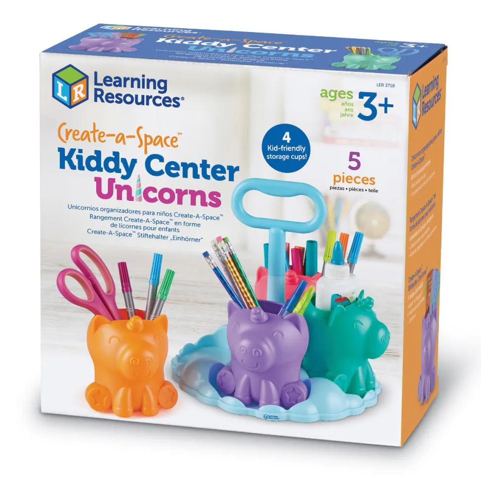 Stiftehalter Einhorner, 5 Stk.