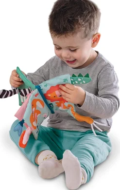 Stoffbuch Für Babys Mit Tierschwanzen
