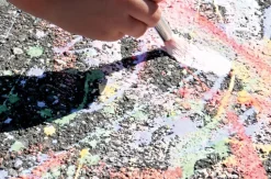 Strasenmalfarbe 6 X 200 Ml