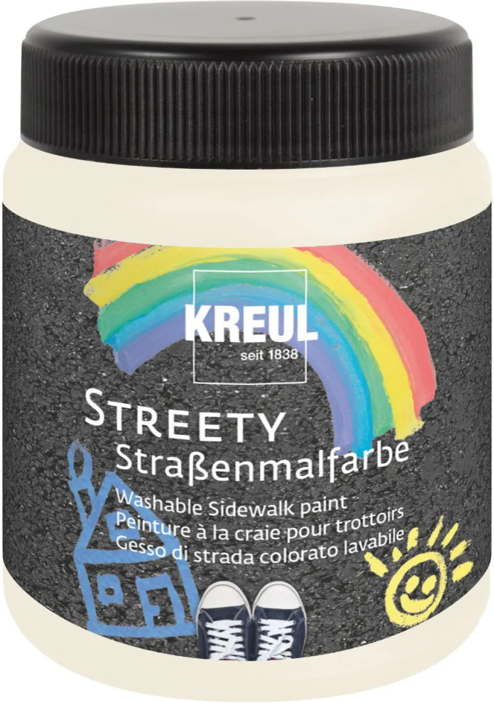 Strasenmalfarbe 6 X 200 Ml