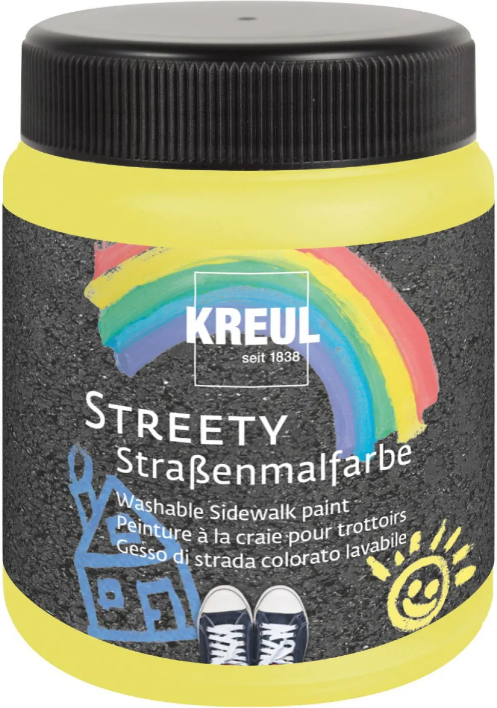 Strasenmalfarbe 6 X 200 Ml