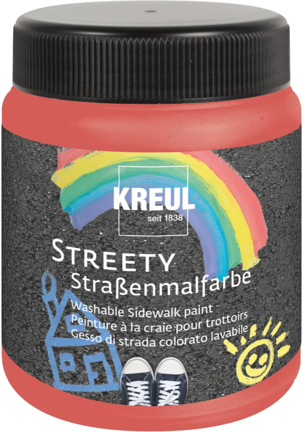 Strasenmalfarbe 6 X 200 Ml