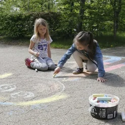 Strasenmalkreide Im Eimer - 50 Stk.