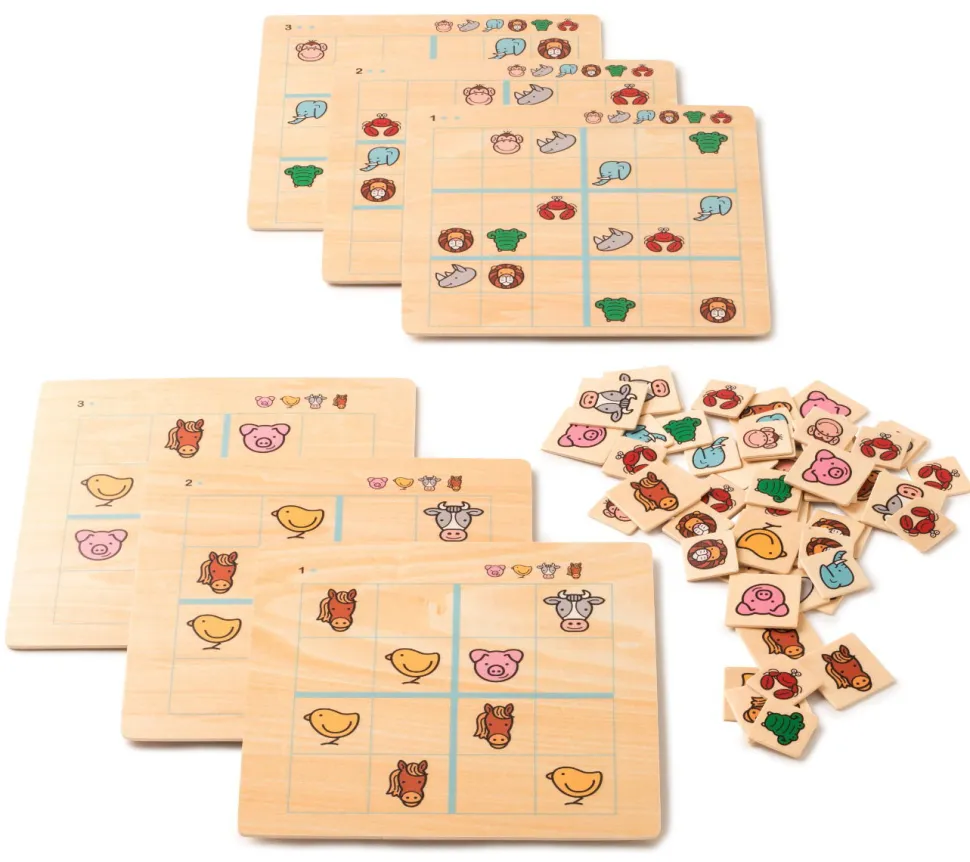 Sudoku Mit Tieren - Lerne Logisch Zu Denken