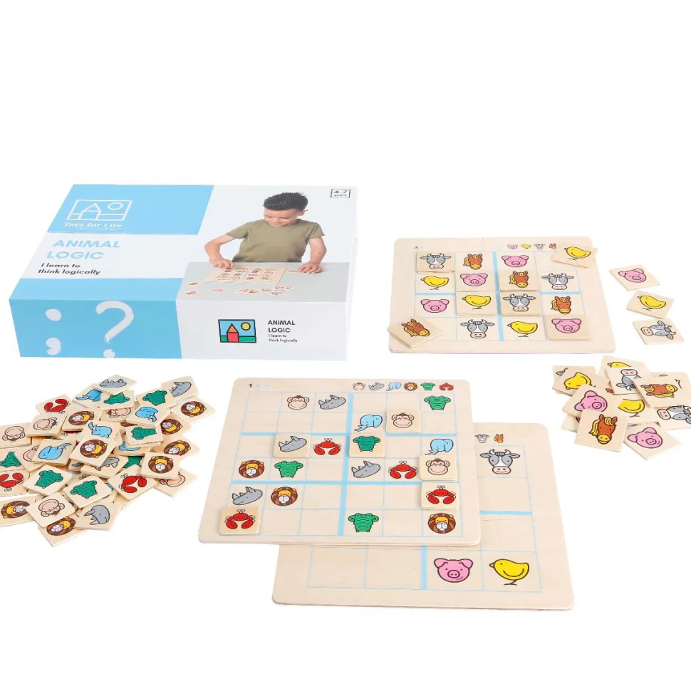 Sudoku Mit Tieren - Lerne Logisch Zu Denken