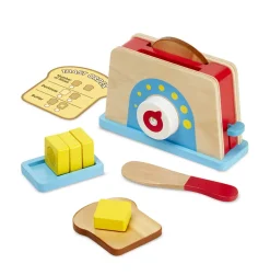 Toaster Mit Brot Und Butter
