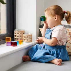 Transparente Farbwurfel, 8 Stk