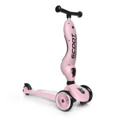 Tretroller / Laufradkombi - Highwaykick 1, Rosa