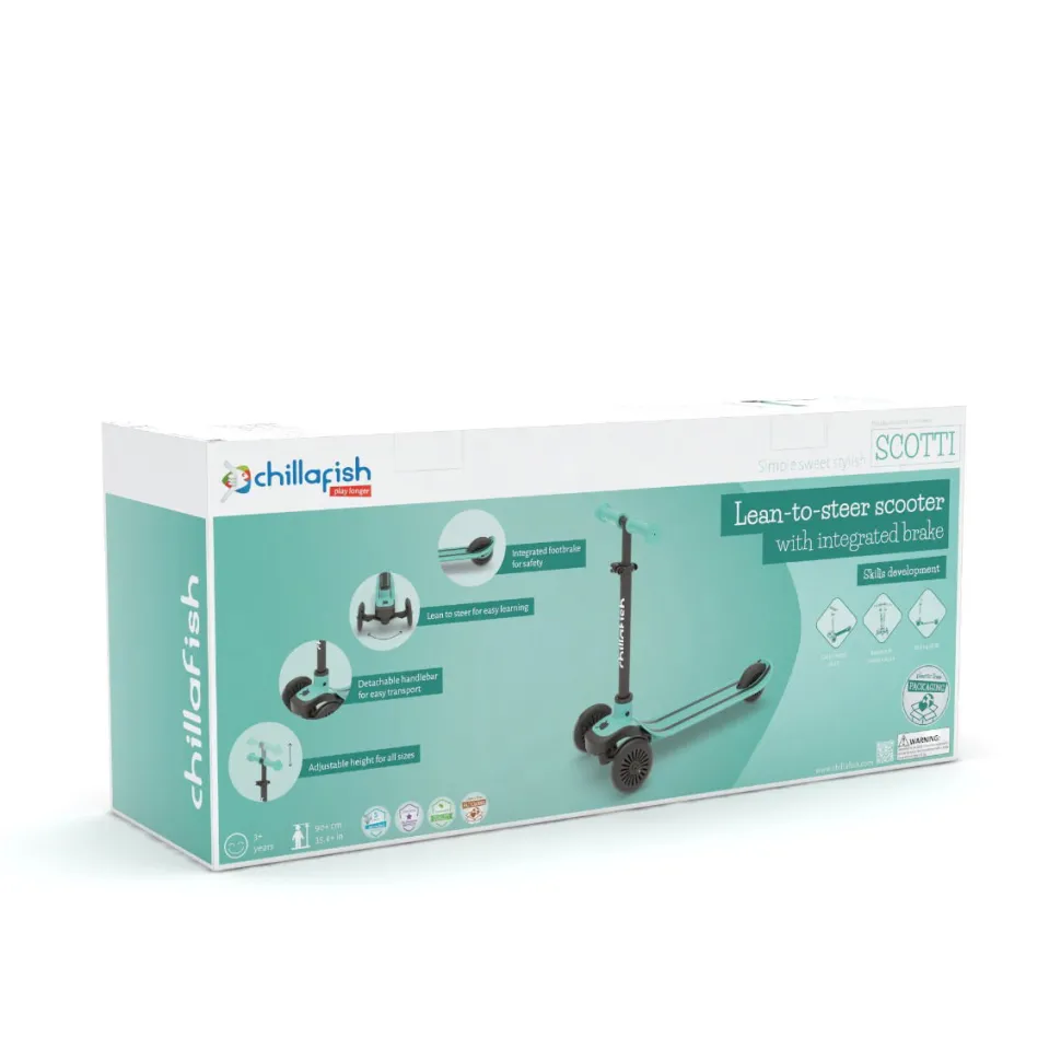 Tretroller Scotti - Mintgrun (Ab 3 J.)