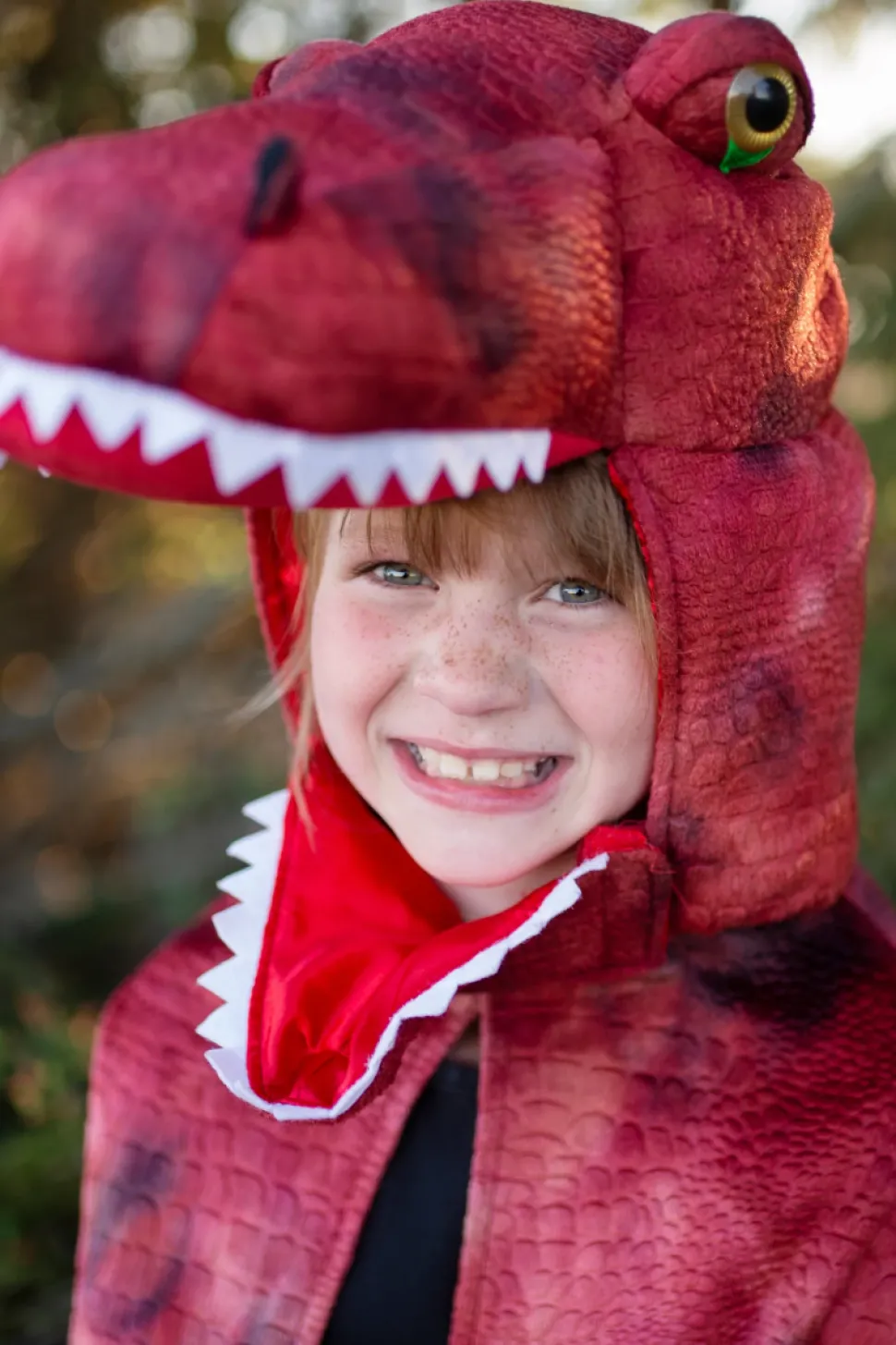 T-Rex Mit Krallen - Rot (Gr. 4-6 Jahre)