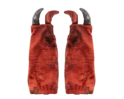 T-Rex Mit Krallen - Rot (Gr. 4-6 Jahre)