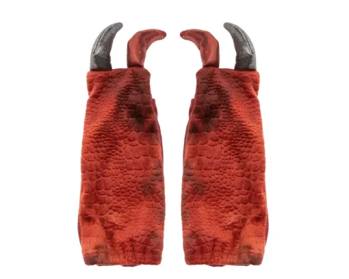 T-Rex Mit Krallen - Rot (Gr. 4-6 Jahre)